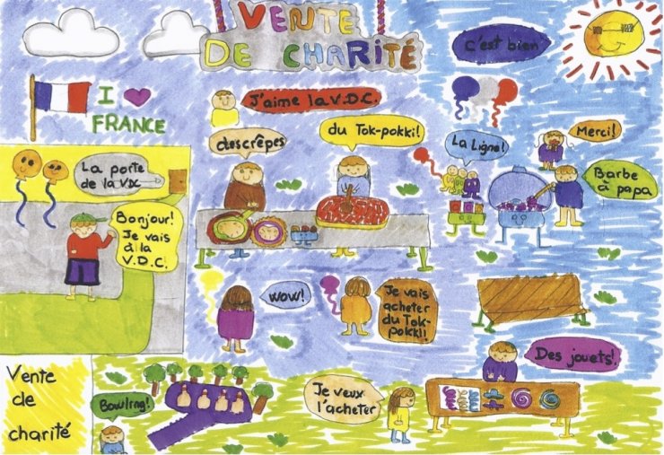 Photo - vente de charite 2013