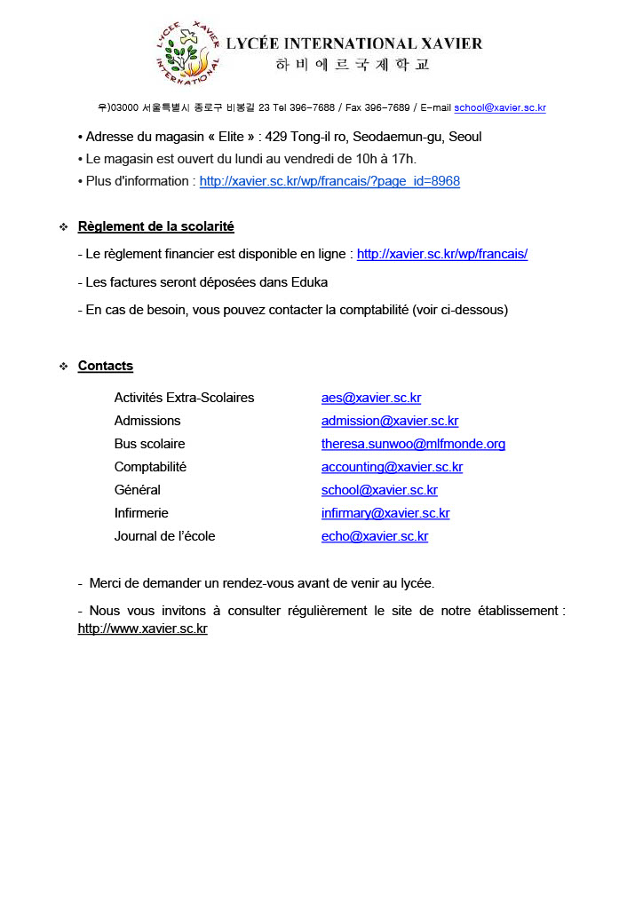 Circulaire de la Rentrée _개학안내문_2024-2025 FR (2).jpg